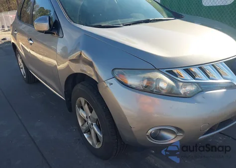 2010 Nissan Murano Sl z USA, uszkodzony, nr VIN JN8AZ1MU4AW011261